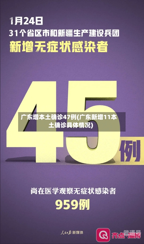 广东增本土确诊47例(广东新增11本土确诊具体情况)
