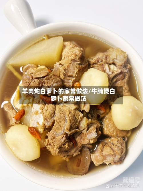 羊肉炖白萝卜的家常做法/牛腩煲白萝卜家常做法