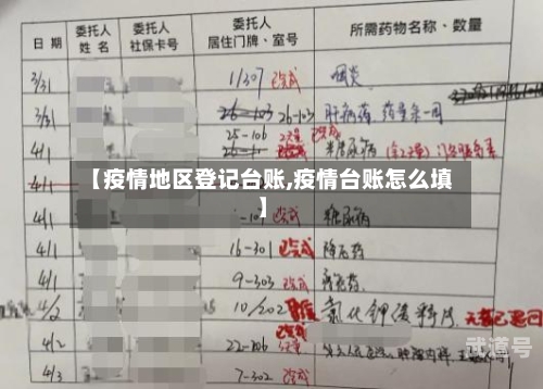 【疫情地区登记台账,疫情台账怎么填】