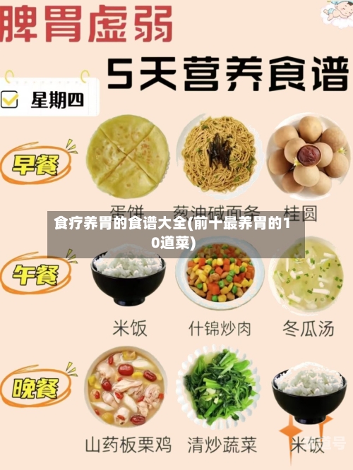 食疗养胃的食谱大全(前十最养胃的10道菜)