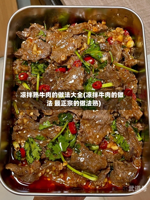 凉拌熟牛肉的做法大全(凉拌牛肉的做法 最正宗的做法熟)