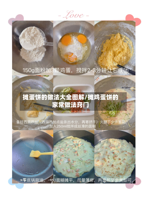摊蛋饼的做法大全图解/摊鸡蛋饼的家常做法窍门