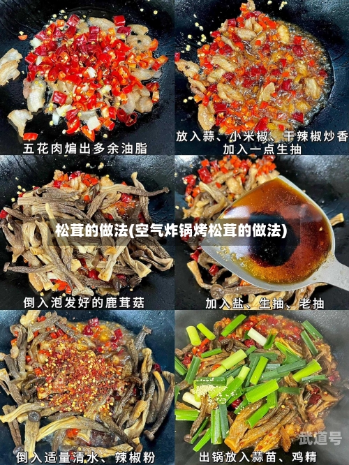 松茸的做法(空气炸锅烤松茸的做法)