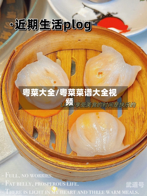 粤菜大全/粤菜菜谱大全视频