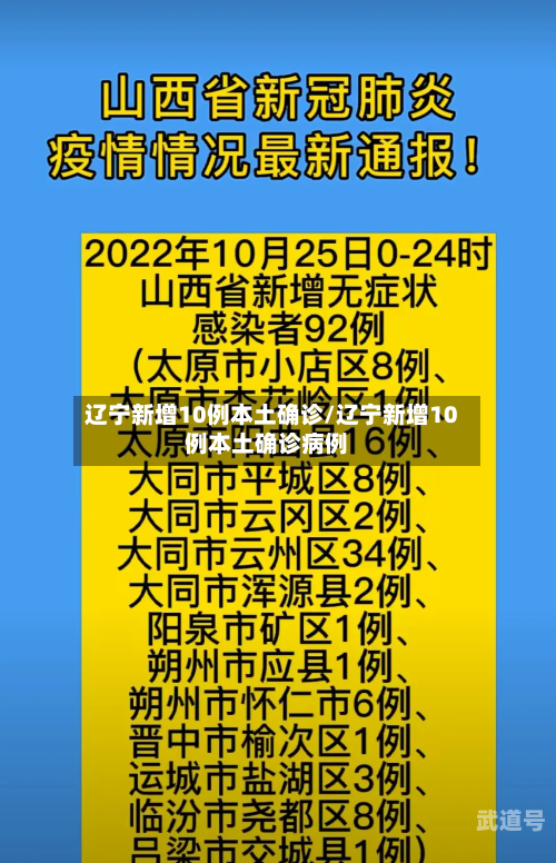 辽宁新增10例本土确诊/辽宁新增10例本土确诊病例
