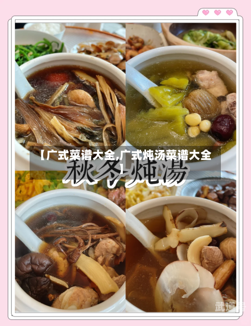 【广式菜谱大全,广式炖汤菜谱大全】