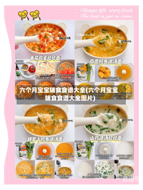 六个月宝宝辅食食谱大全(六个月宝宝辅食食谱大全图片)