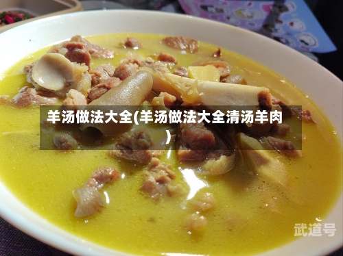 羊汤做法大全(羊汤做法大全清汤羊肉)