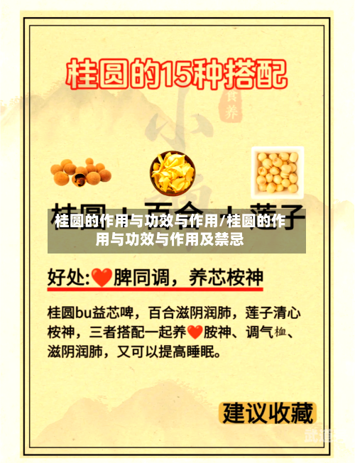桂圆的作用与功效与作用/桂圆的作用与功效与作用及禁忌