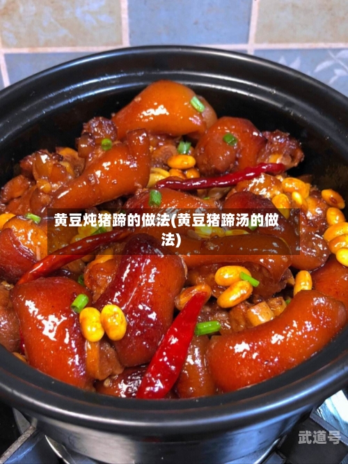 黄豆炖猪蹄的做法(黄豆猪蹄汤的做法)