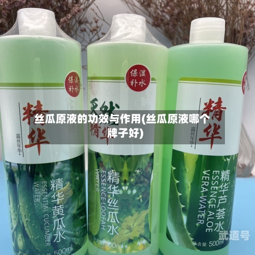 丝瓜原液的功效与作用(丝瓜原液哪个牌子好)