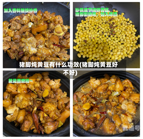 猪脚炖黄豆有什么功效(猪脚炖黄豆好不好)