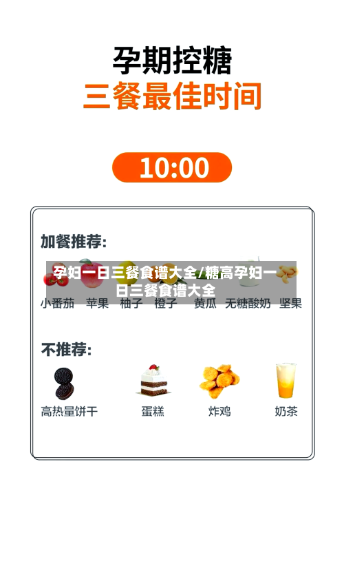 孕妇一日三餐食谱大全/糖高孕妇一日三餐食谱大全