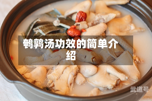 鹌鹑汤功效的简单介绍