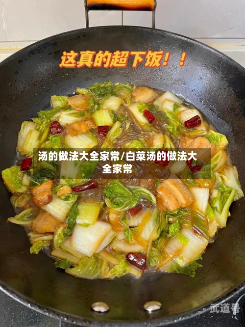 汤的做法大全家常/白菜汤的做法大全家常