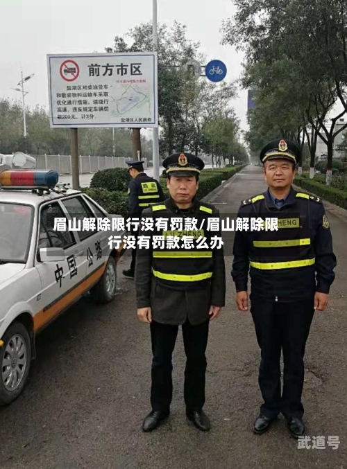眉山解除限行没有罚款/眉山解除限行没有罚款怎么办