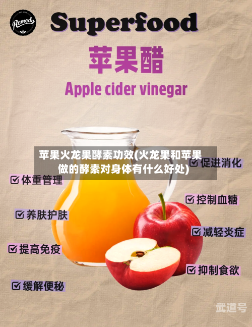苹果火龙果酵素功效(火龙果和苹果做的酵素对身体有什么好处)
