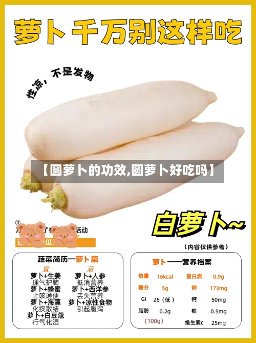 【圆萝卜的功效,圆萝卜好吃吗】