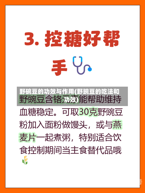野碗豆的功效与作用(野豌豆的吃法和功效)