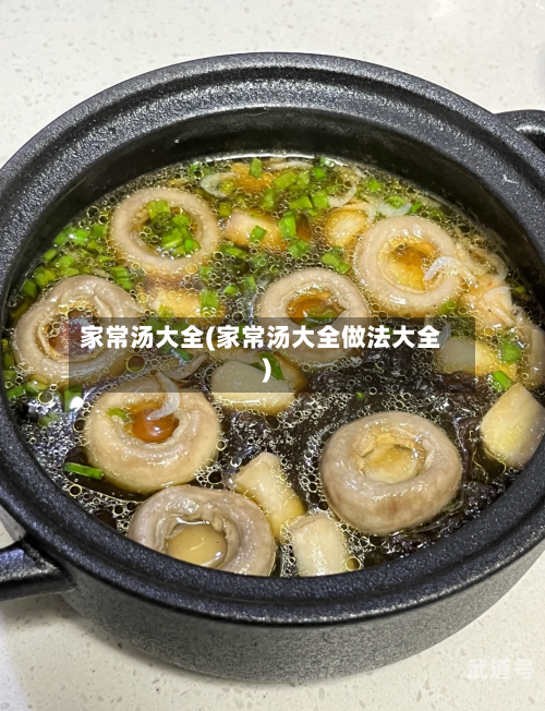 家常汤大全(家常汤大全做法大全)
