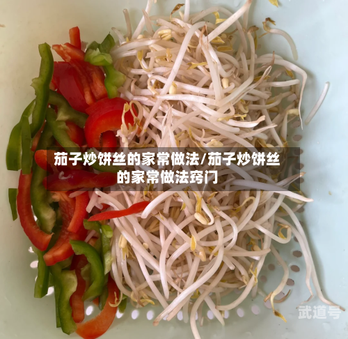 茄子炒饼丝的家常做法/茄子炒饼丝的家常做法窍门
