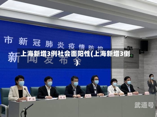上海新增3例社会面阳性(上海新增3倒)