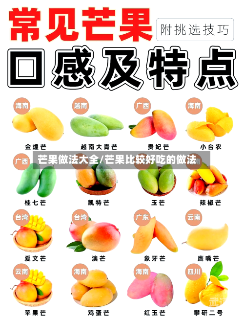 芒果做法大全/芒果比较好吃的做法