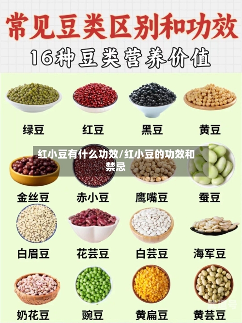 红小豆有什么功效/红小豆的功效和禁忌