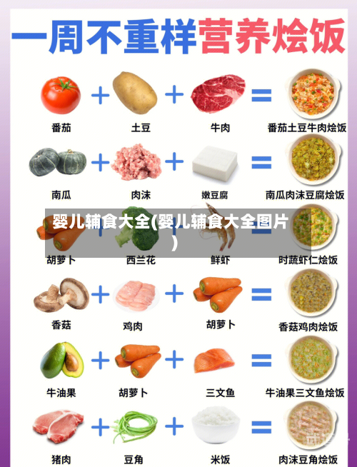 婴儿辅食大全(婴儿辅食大全图片)