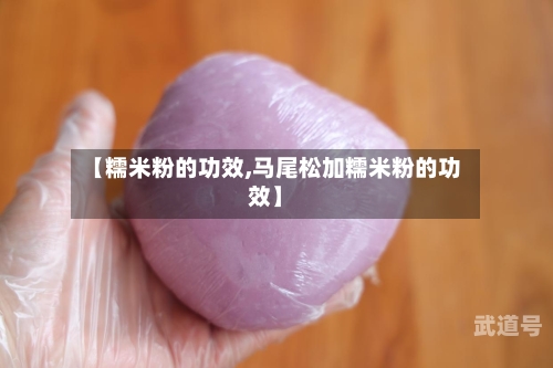 【糯米粉的功效,马尾松加糯米粉的功效】