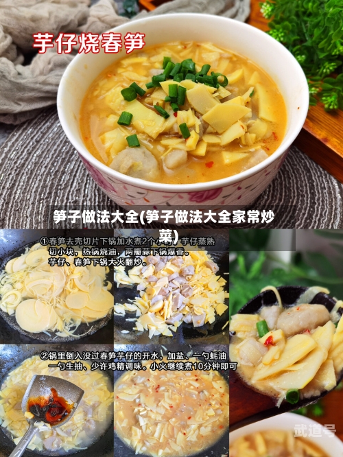 笋子做法大全(笋子做法大全家常炒菜)