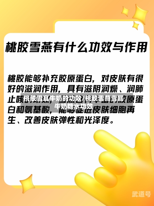 桃胶雪耳牛奶的功效/桃胶雪燕雪耳牛奶糖水功效